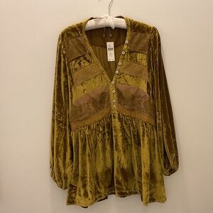 Velvet Boho Blouse